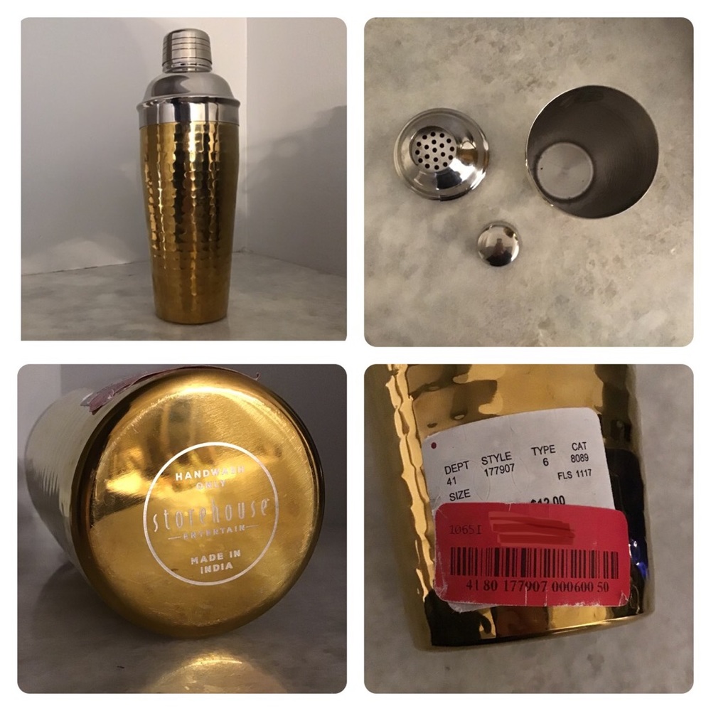 Hammered Cocktail Shaker